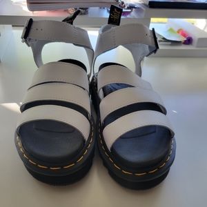 Dr. Martens Blaire Platform Sandal - US Size 7 - White